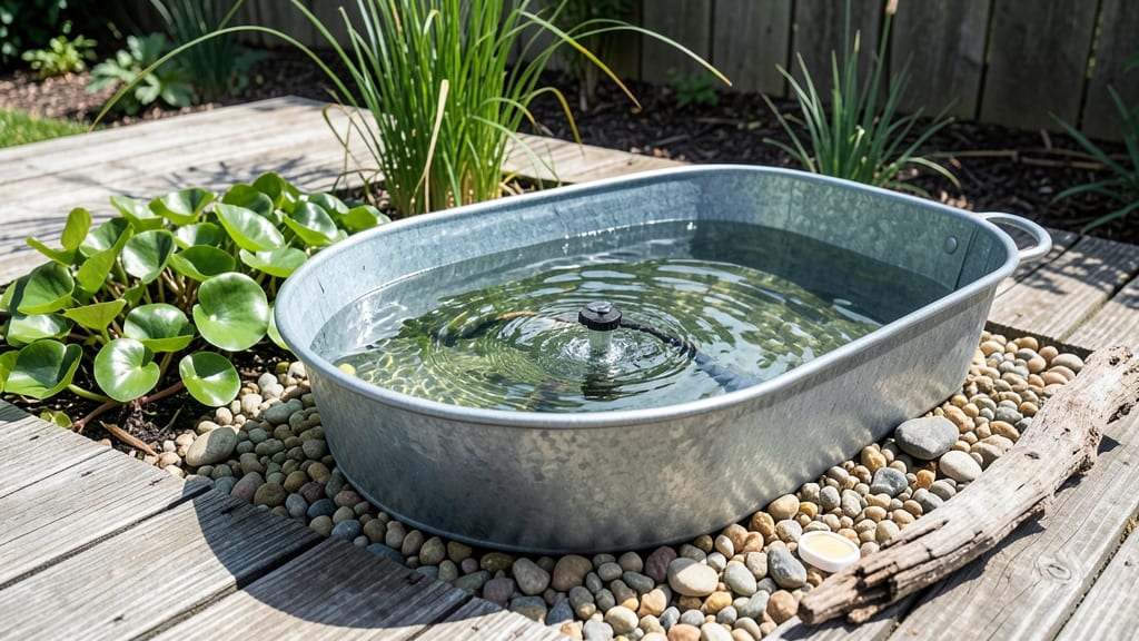 How to Make a Water Garden in a Container: Serene Oasis for Balconies and Small Spaces