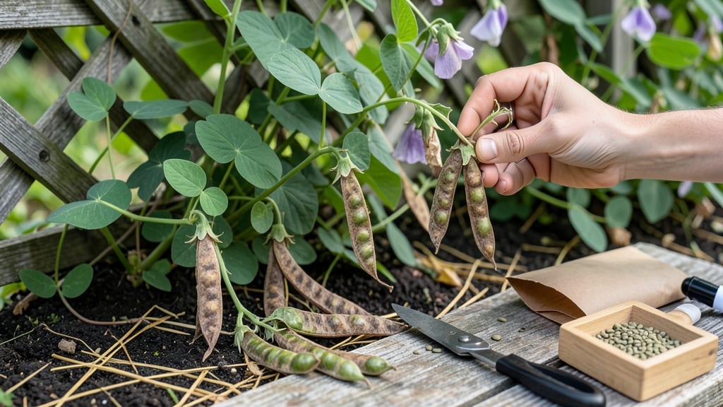 How to Harvest Sweet Peas Seeds: When and How to Collect for Next Year’s Garden