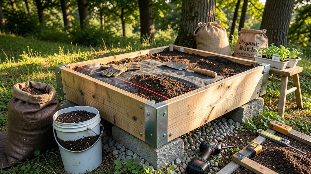 How to Make Elevated Garden Beds: Layered Soil Secrets for Year-Round Plant Thriving