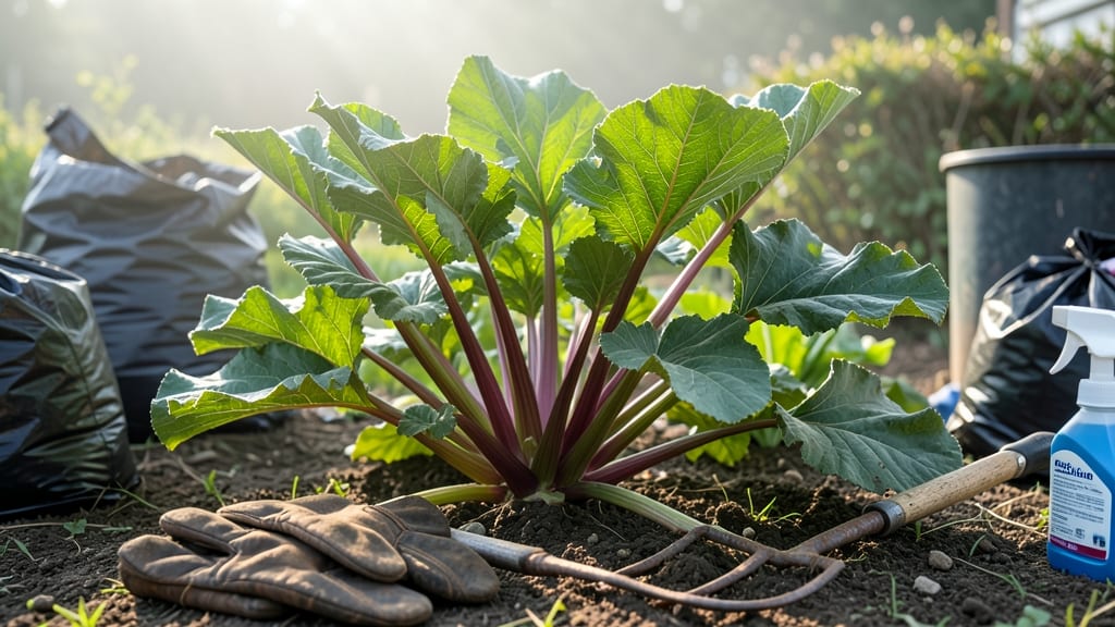 How to Get Rid of Rhubarb Pests: Organic Barrier Tricks That Work Fast