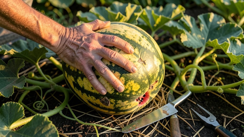 How to Pick Yellow Watermelon: 3 Field Tests for Sweetness Without Cutting