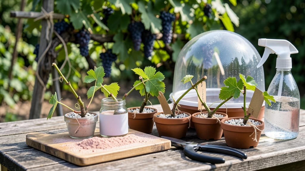 How to Grow Grapevines from Cuttings: Dormant Season Trick for Root Success