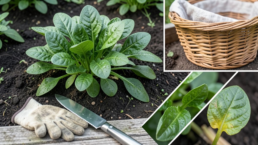 How to Know When Spinach Is Ready to Harvest: Leaf Size and Color Checklist
