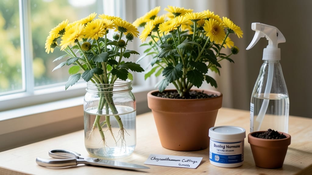 How to Grow Mums From Cuttings: Propagation Hack for Year-Round Blooms