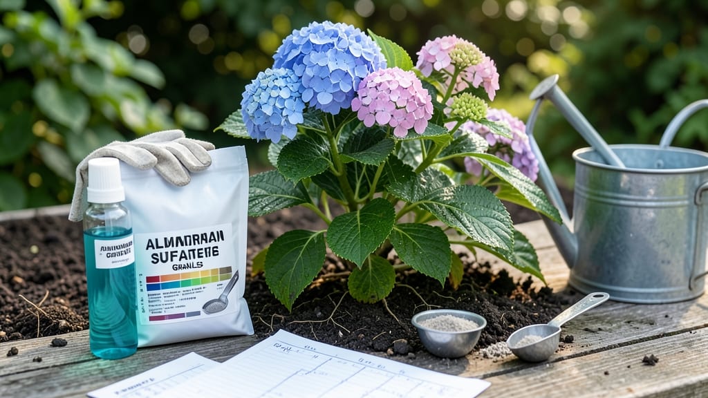 How to Lower PH for Hydrangeas: Blue Bloom Secrets Using Vinegar and Sulfur