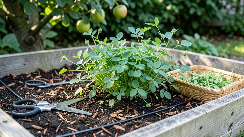 How to Harvest Pea Shoots: Fresh Garden Greens in 7 Days