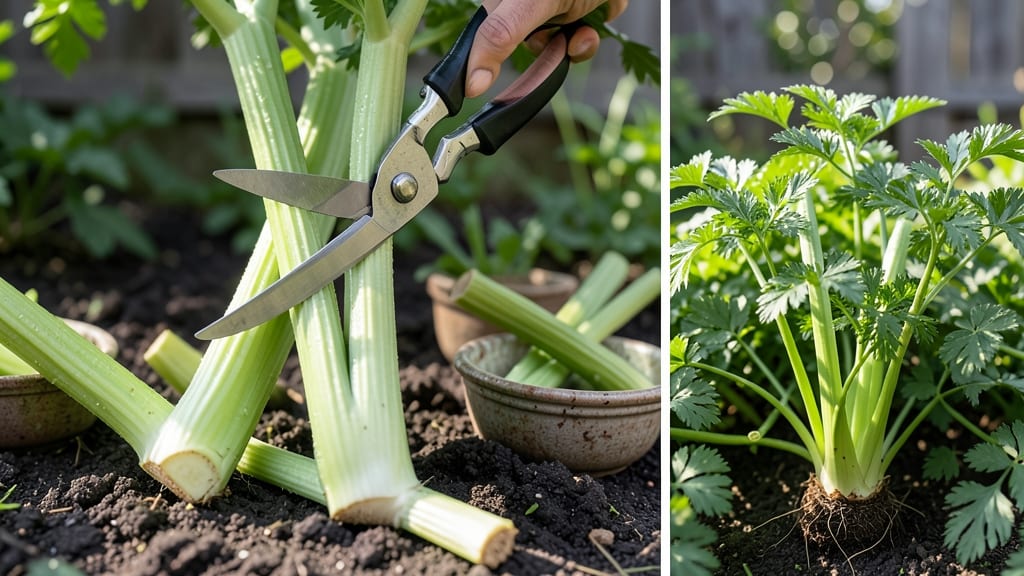 How to Harvest Celery and Keep It Regrowing: Snip-and-Grow Method for Continuous Yields